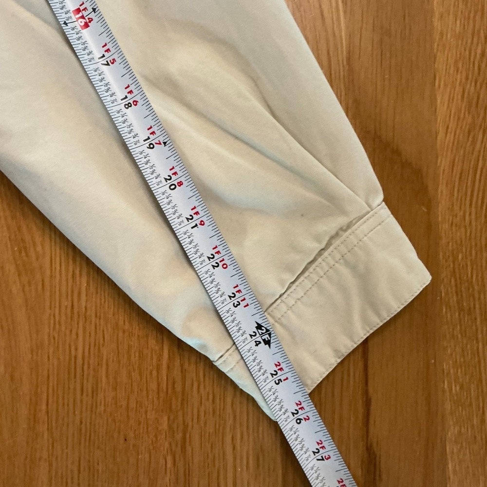 Vintage Eddie Bauer Harrington Jacket Mens L Beige Cotton Korea 90s Swing Top - Picture 11 of 12